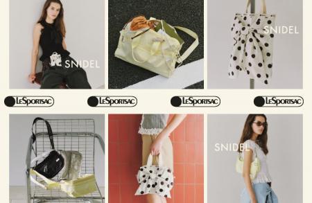 【SNIDEL×LeSportsac】初コラボレーションが実現！“ス