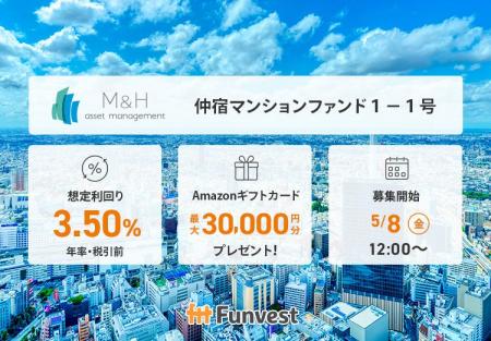 貸付型クラウドファンディング「Funvest」5/8より新フ