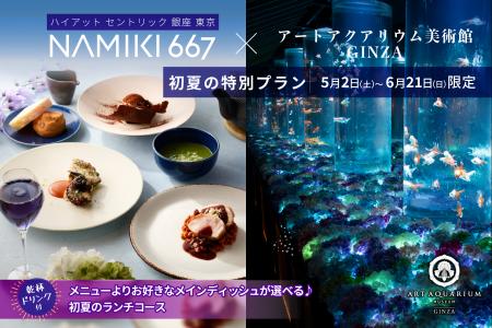 ハイアット セントリック 銀座 東京 NAMIKI667のラン