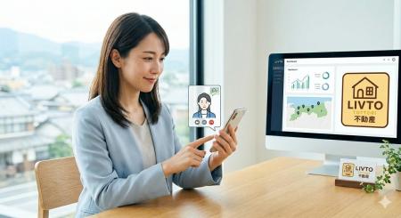 遠方の実家もスマホで相談。LIVTO TOTTORI不動産がIT