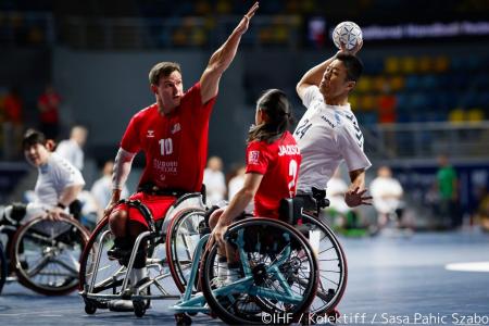 【車いすハンドボール】世界選手権でのメダル獲得のた