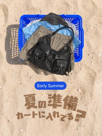 夏服は早めが正解、amood『アーリーサマー』企画展 最