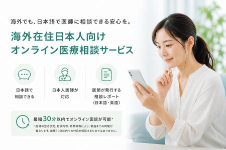 SumLuck、海外在住日本人向けオンライン医療相談サー