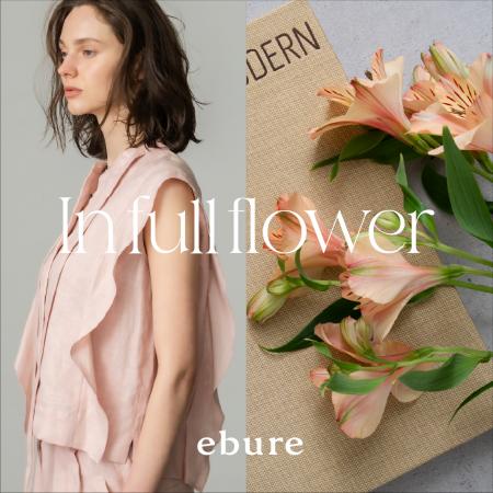 【エブール】阪急うめだ本店でPOP UP「In full flower
