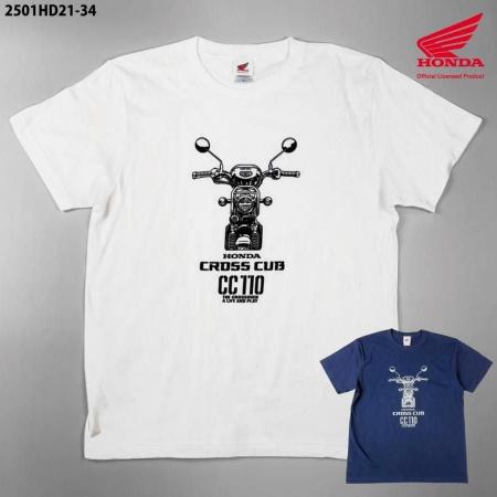 Honda クロスカブフロントTシャツが「成田空港ターミ