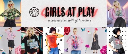 anna sui nyc、が新プロジェクト「GIRLS AT PLAY」を