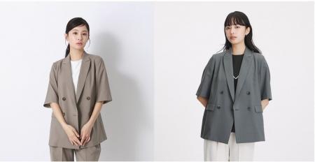 昨夏、一部店舗で完売となった夏のビジネスウエアの新