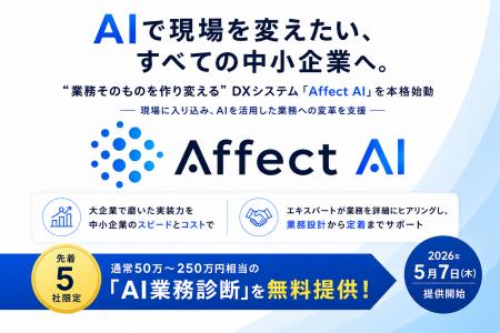 「AIで現場を変えたい」中小企業へ。株式会社Affector