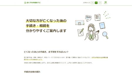 株式会社鎌倉新書「おくやみ手続きナビ」導入自治体数