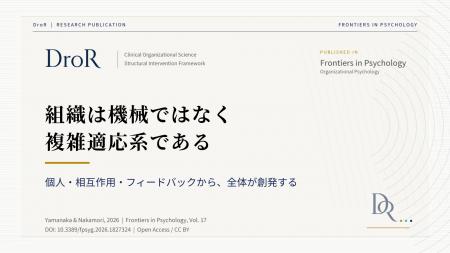 組織は機械ではなく複雑適応系である──COSが依拠するC