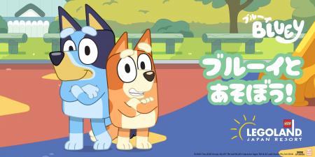 今年もブルーイとレゴランド(R)・ジャパンのコラボレ