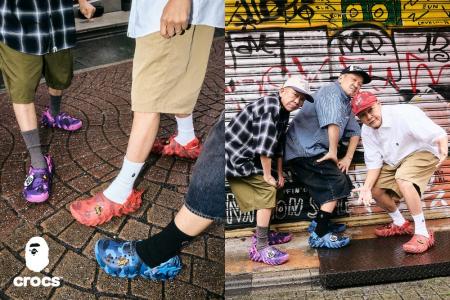 BAPE(R) X CROCS SS26 COLLECTION