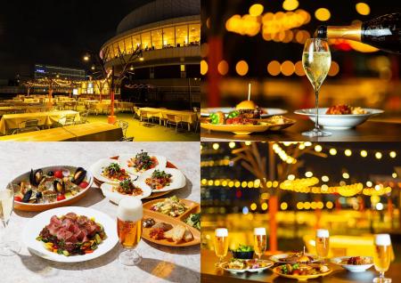 昨年も大好評、夜景とともに楽しむ東京會舘のビアガー