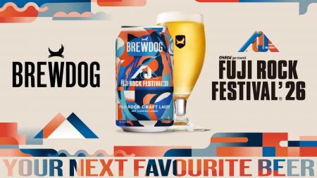 英国No.1クラフトビールブランドBREWDOGとFUJI ROCK F