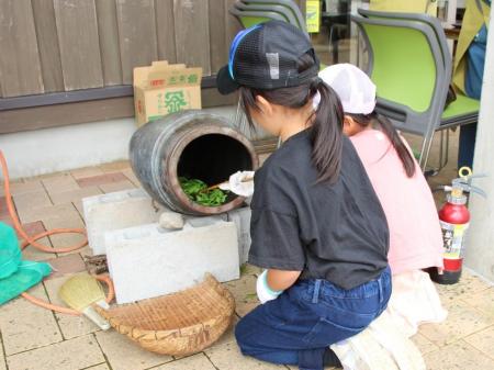 【JAF鹿児島】初開催『伝統の「はんず茶」づくり』参