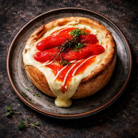 【日本初の体験型パスタ】 ピザ生地が器になる「パス