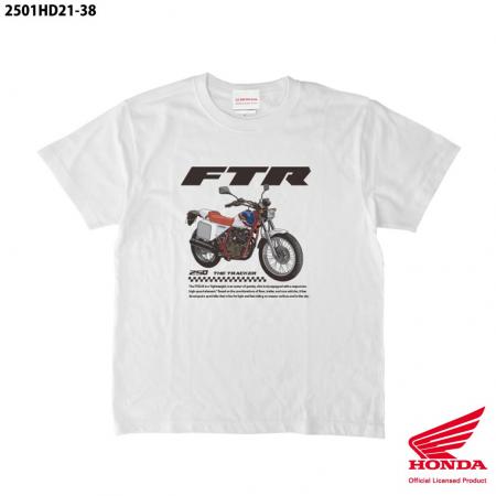 知る人ほど、刺さる一枚。Honda FTR デザインTシャツ