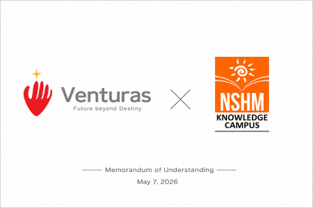 VENTURAS、インド教育機関NSHMと締結～IT人材を中心に