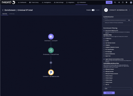 Criminal IP、ThreatQ プラットフォームとの連携によ