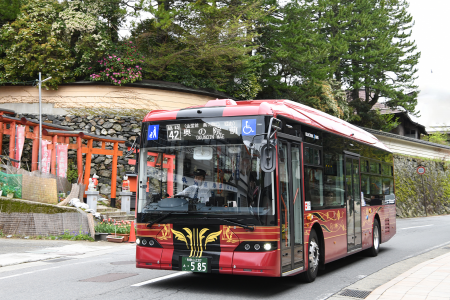 BYD電気バス、和歌山県内で初導入　高野山の世界遺産*