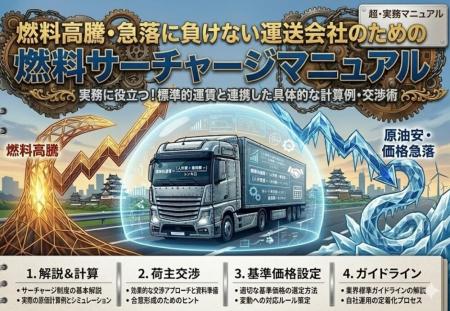 運送会社の収益を守る!「燃料サーチャージマニュアル 運送会社の収益を守る!「燃料サーチャージマニュアル