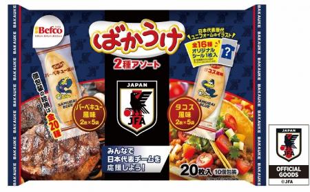 「ばかうけサッカー日本代表ver.」歴代日本代表ユニフ 「ばかうけサッカー日本代表ver.」歴代日本代表ユニフ