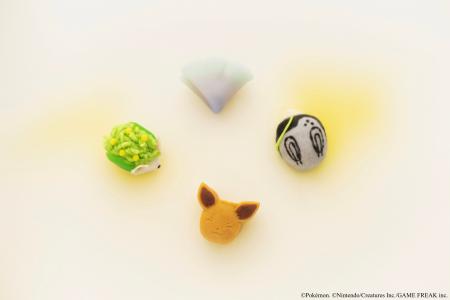 七條甘春堂のポケモン上生菓子に新たなラインナップが 七條甘春堂のポケモン上生菓子に新たなラインナップが
