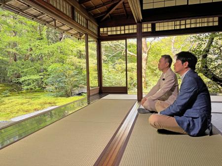 朝の名コンビ 羽鳥慎一&玉川徹が京都旅 玉川が日頃の 朝の名コンビ 羽鳥慎一&玉川徹が京都旅 玉川が日頃の
