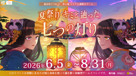 錦糸町PARCO・楽天地×リアル謎解きゲーム「夏祭り キ