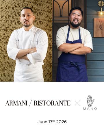 【アルマーニ / リストランテ】「ARMANI/RISTORANTE」 【アルマーニ / リストランテ】「ARMANI/RISTORANTE」
