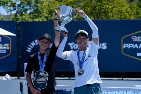 史上初！プロピックルボール船水雄太選手が米国プロツ