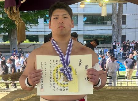 ソディック相撲部　池田俊選手「第5回全日本相撲個人