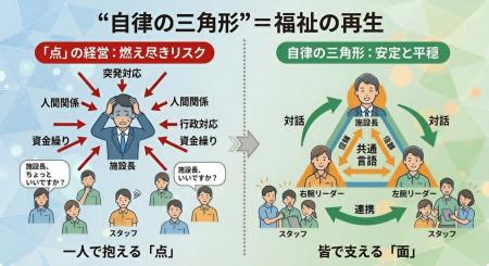「施設長、ちょっといいですか？」の連鎖を断ち切って