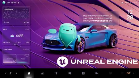 Unreal Engine採用により、未来の車載HMI体験を実現　