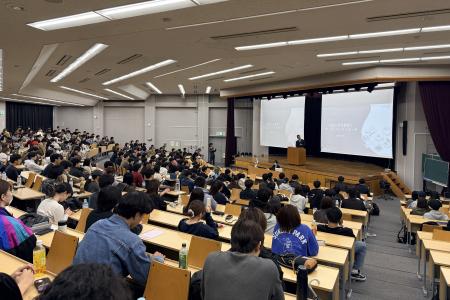 大東文化大学経営学科「企業と経営者A」にてアイエス