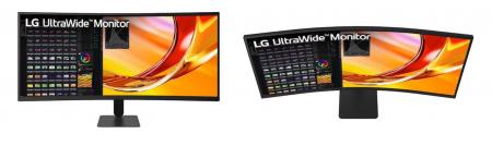 34インチ21:9曲面型ウルトラワイドモニター「34U601B-