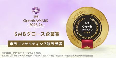 Forward Creation、「SMB Growth 企業賞 専門コンサル