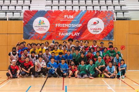 初めてでも試合に出られるYOU.FO大会を開催。小学生か