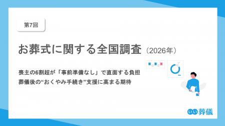 【第7回】お葬式に関する全国調査(2026年) 【第7回】お葬式に関する全国調査(2026年)