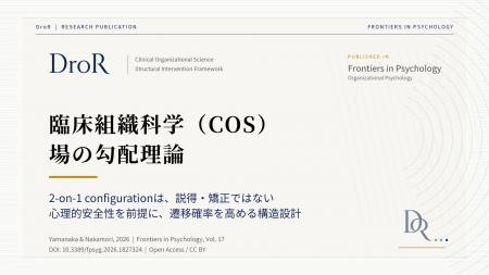 臨床組織科学（COS）の場の勾配理論──Field Gradient 