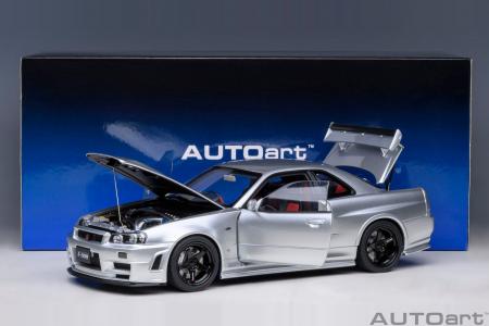 オートアート社製 「NISMO R34 GT-R Z-tune シルバー