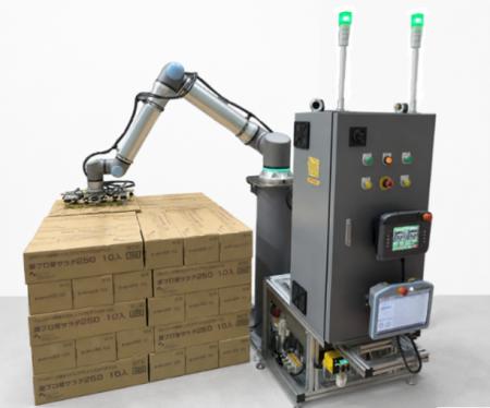 ユニバーサルロボットを活用した自動化システムが「中