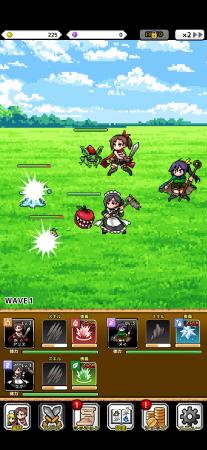 『ドット！ガールズバトル』配信地域を拡大北米をはじ