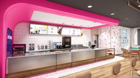 日台のサーティワン アイスクリームへショーケース納