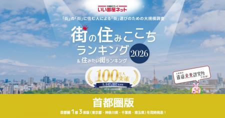 いい部屋ネット　街の住みここち＆住みたい街ランキン