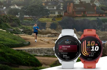 GarminのランニングGPSウォッチ最新モデルは、初めて