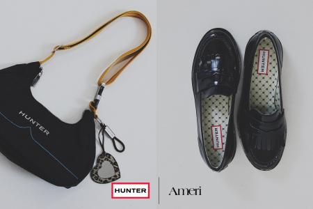 Ameri、英国老舗ブランド「HUNTER」との初コラボレー