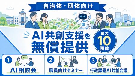 AIリスキル、自治体・団体向け「AI共創支援プロジェク AIリスキル、自治体・団体向け「AI共創支援プロジェク