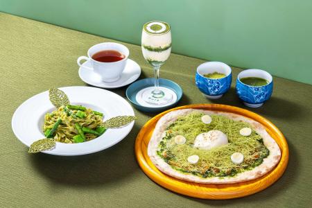 オーパークおごせにて、埼玉県の「狭山茶」をふんだん