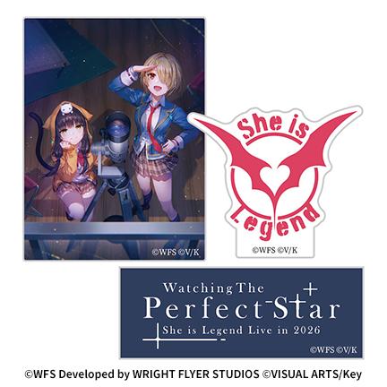 「She is Legend」のワンマンライブグッズを企画・製